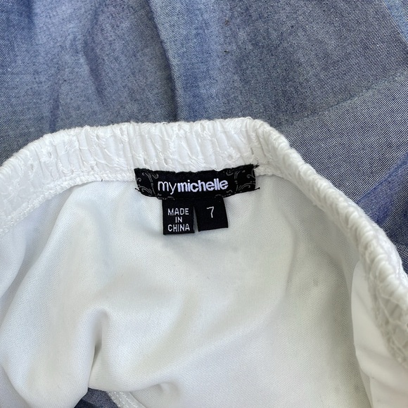 My Michelle size 7 strapless dress - Picture 4 of 4